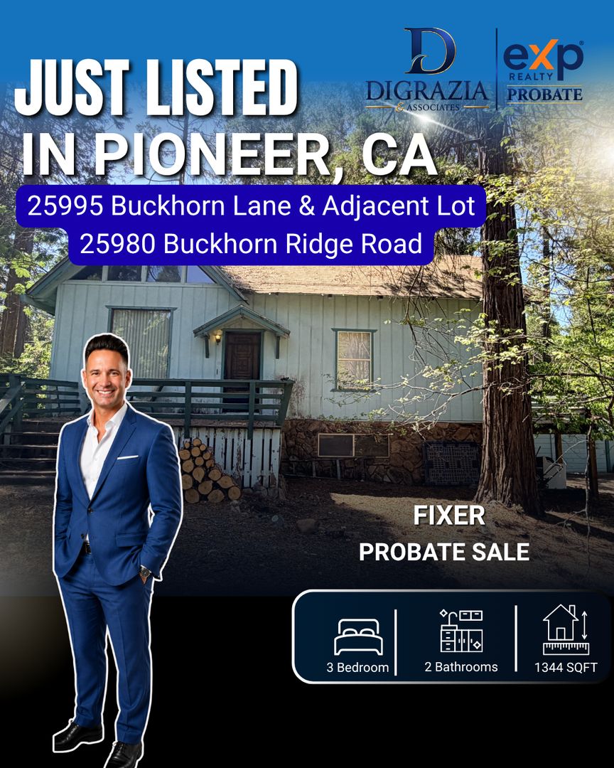 Just Listed, Pioneer probate listing