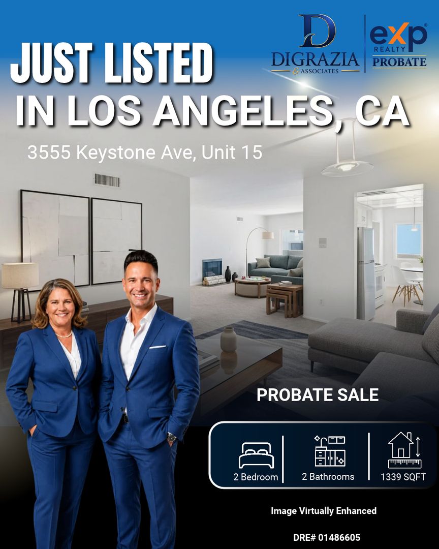 Just Listed, Los Angeles probate listing